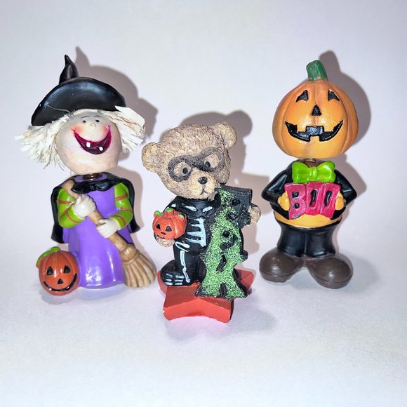 VIntage Halloween Festive Figurines - Picture 2 of 15